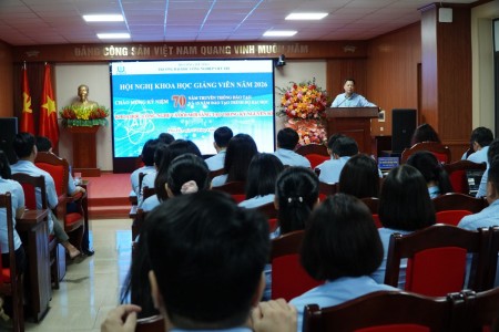 Khai mạc Hội nghị Khoa học Trường Đại học Công nghiệp Việt Trì năm 2026 chào mừng 70 năm truyền thống đào tạo và 15 năm đào tạo trình độ Đại học